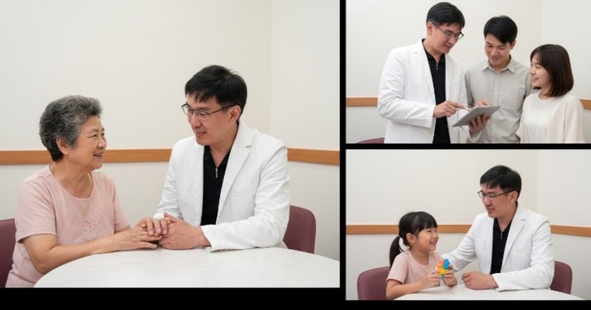專家吳芮醫師介紹健康飲食的隱藏風險與平衡方法，明亮的自然光線下進行講解
