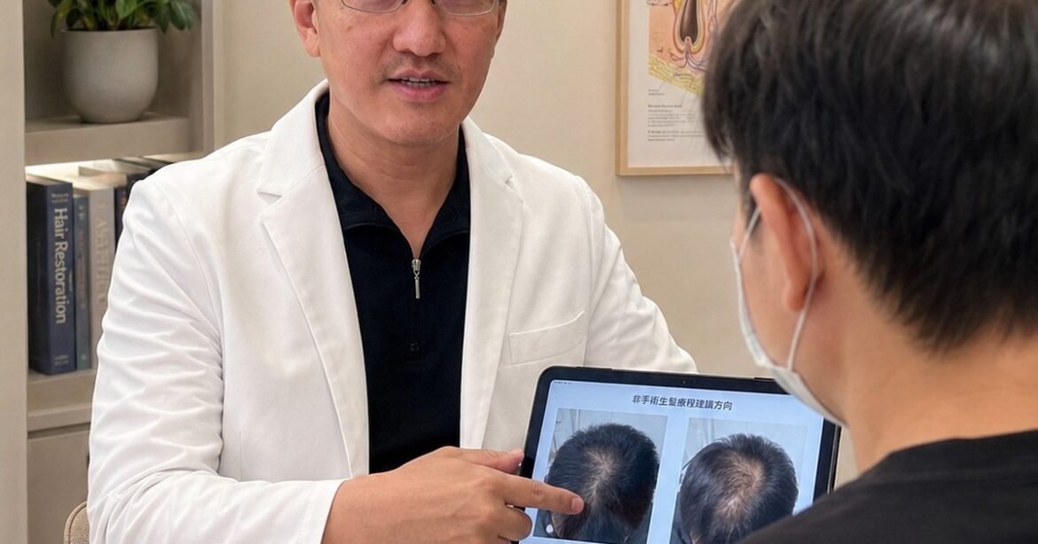 中年落髮非手術增髮方法推薦QA彙整：4種有效選擇